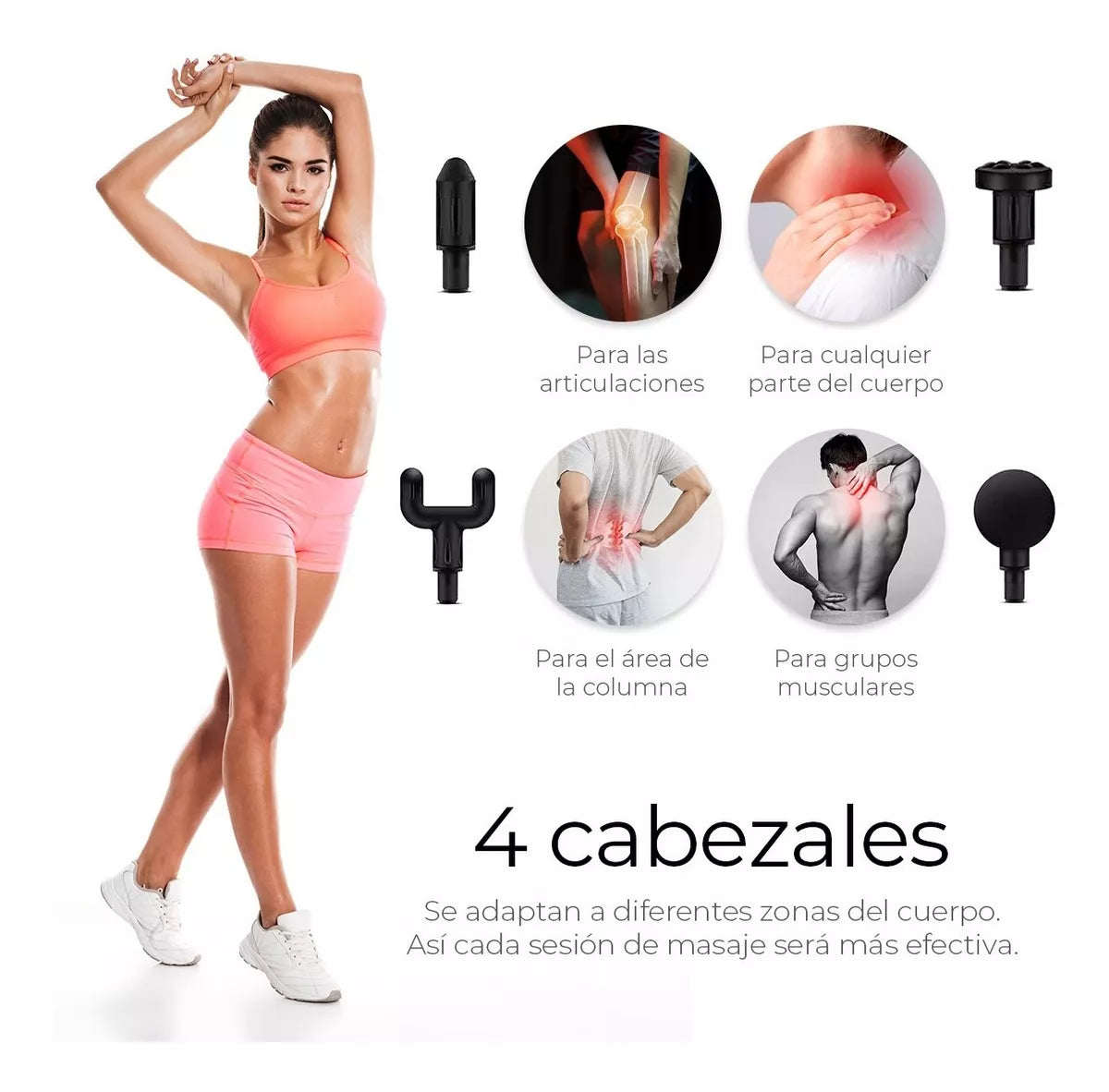 Pistola Masajeador muscular